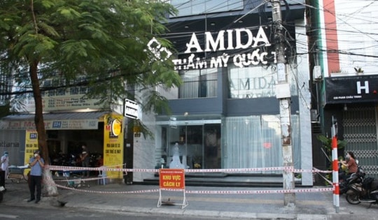 Khởi tố vụ án vi phạm phòng, chống dịch tại thẩm mỹ viện Amida