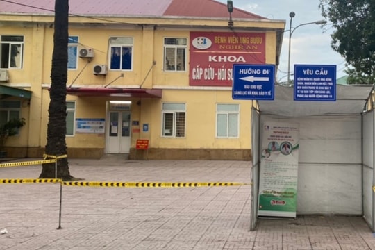 Nghệ An: F1 tử vong khi chưa kịp lấy mẫu xét nghiệm, bệnh viện cách ly cả khoa