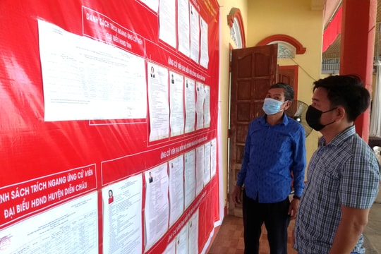 Người dân vùng giáo Diễn Châu sẵn sàng cho ngày bầu cử