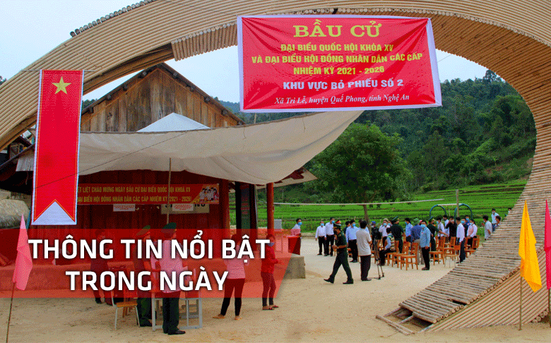 Nghệ An: Thông tin nổi bật ngày 21/5