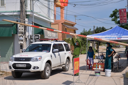 Chính thức dỡ bỏ phong tỏa ở xã Quỳnh Lập, thị xã Hoàng Mai