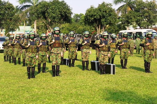 Lực lượng vũ trang tỉnh sẵn sàng đảm bảo an ninh, an toàn cho ngày hội lớn