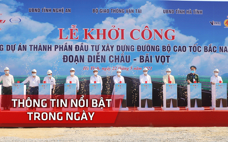 Nghệ An: Thông tin nổi bật ngày 22/5