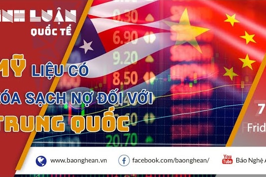 Nợ Trung Quốc 1,1 nghìn tỷ USD, Mỹ liệu có 'chạy nợ' trước 'trùm cho vay'?