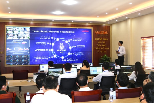 Đô thị thông minh - bước tiến mới của thành phố Vinh