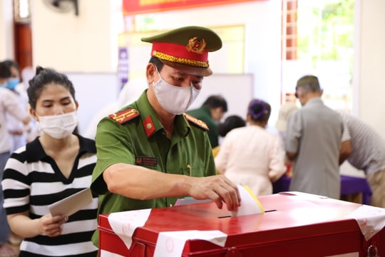 Đã có 98,43% tổng số cử tri đi bầu cử