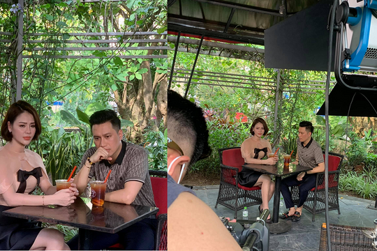 Việt Anh đăng ảnh cùng Lương Thu Trang, hé lộ phần 3 phim 'Hướng dương ngược nắng'?