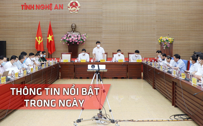 Nghệ An: Thông tin nổi bật ngày 25/5
