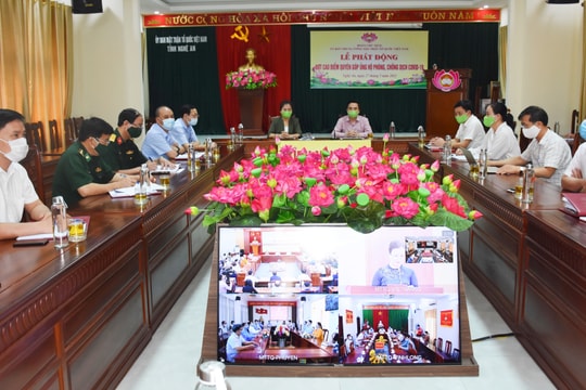 Phát động đợt cao điểm quyên góp ủng hộ phòng, chống dịch Covid-19 trên cả nước