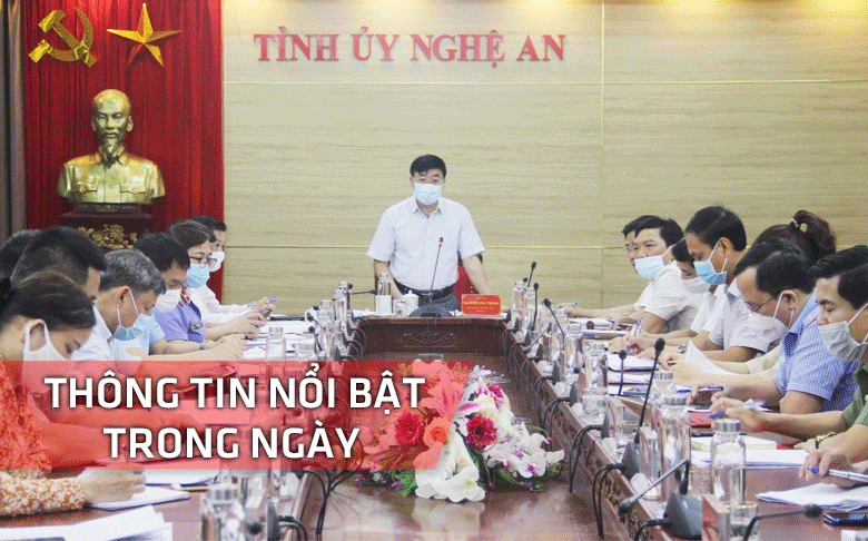 Nghệ An: Thông tin nổi bật ngày 28/5
