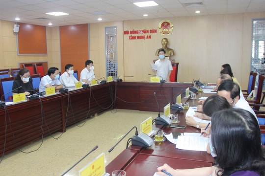 Ủy ban Bầu cử tỉnh Nghệ An công bố danh sách những người trúng cử đại biểu HĐND tỉnh