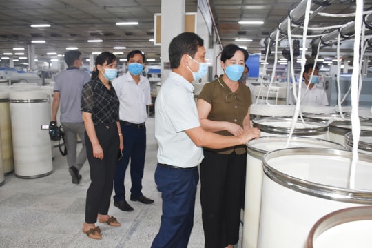 Nghệ An kiểm tra công tác phòng, chống dịch Covid -19 tại các doanh nghiệp