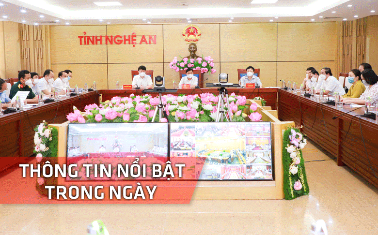 Nghệ An: Thông tin nổi bật ngày 29/5