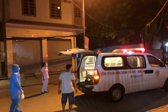 Cách ly người đàn ông bị sốt cao sau khi từ vùng giãn cách vào TP Vinh thăm cháu 