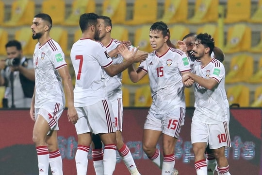 Vòng loại World Cup 2022 khu vực châu Á: Vì sao UAE có nhiều lợi thế nhất để đứng đầu bảng G?