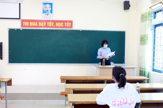 Phòng thi 'đặc biệt' chỉ có 1 thí sinh thi vào trường chuyên ở Nghệ An
