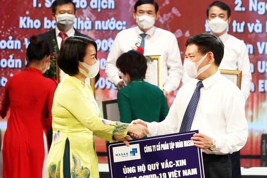 Tập đoàn Masan ủng hộ 60 tỷ đồng vào Quỹ vaccine phòng chống dịch Covid-19