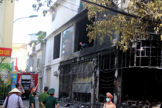 Thông tin ban đầu về danh tính 6 nạn nhân tử vong trong vụ cháy phòng trà ở TP.Vinh