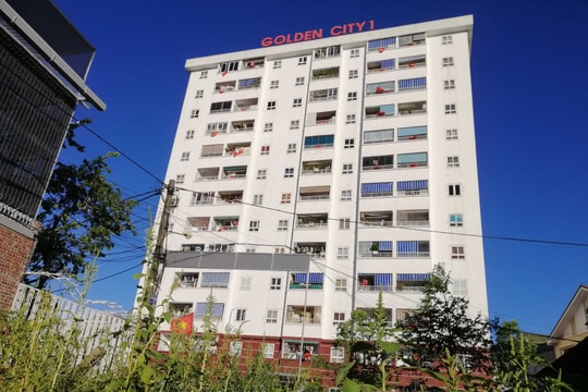 Phong tỏa chung cư Golden City 1 ở thành phố Vinh