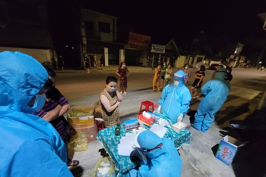 Ca bệnh Covid-19 ở phường Hưng Dũng từng đến 7 địa điểm tại thành phố Vinh, Cửa Lò