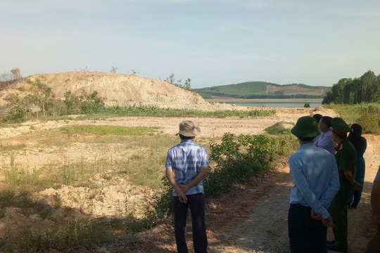 Chi cục Kiểm lâm Nghệ An chỉ đạo kiểm tra sai phạm tại xã Quỳnh Tân