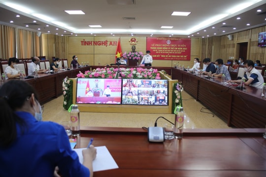 Phát động trực tuyến Tháng Hành động vì trẻ em 