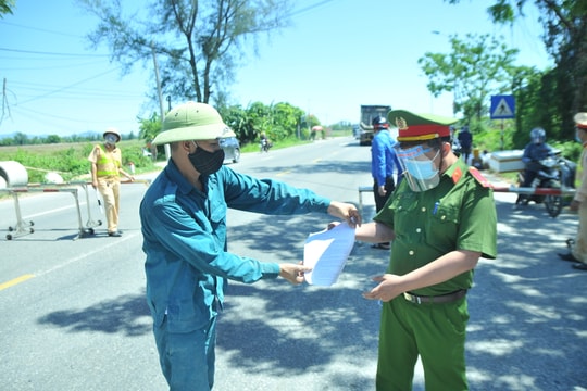 Điều kiện để các phương tiện được ra vào TP Vinh trong thời gian cách ly xã hội