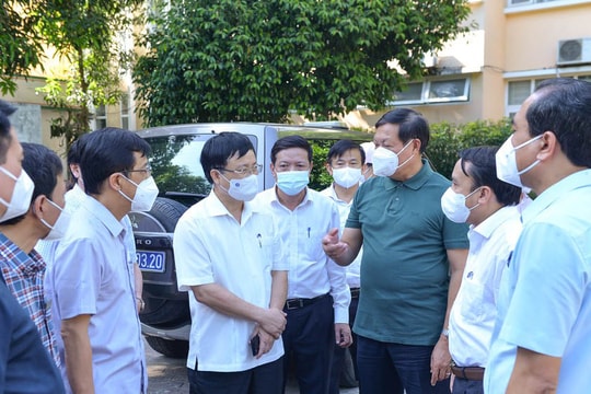 Video: Thứ trưởng Bộ Y tế làm việc với lãnh đạo tỉnh Nghệ An về công tác phòng, chống dịch Covid-19