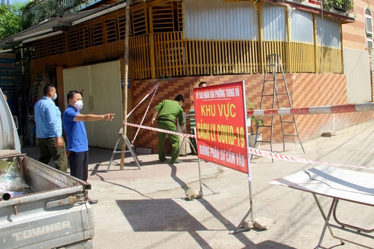 Phong tỏa nhiều khu vực ở Trung Đô và Hưng Bình liên quan đến các ca bệnh mới