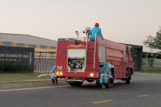 Nghệ An: Siết chặt công tác phòng, chống dịch Covid-19 tại khu công nghiệp