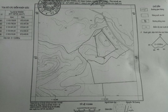 Yên Thành: 3 mỏ đất được cấp phép thăm dò phục vụ san lấp trên địa bàn huyện
