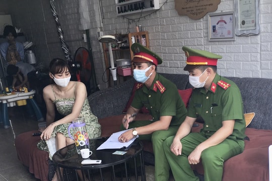 Phát hiện một Spa ở Diễn Châu vi phạm lệnh đóng cửa phòng dịch Covid-19