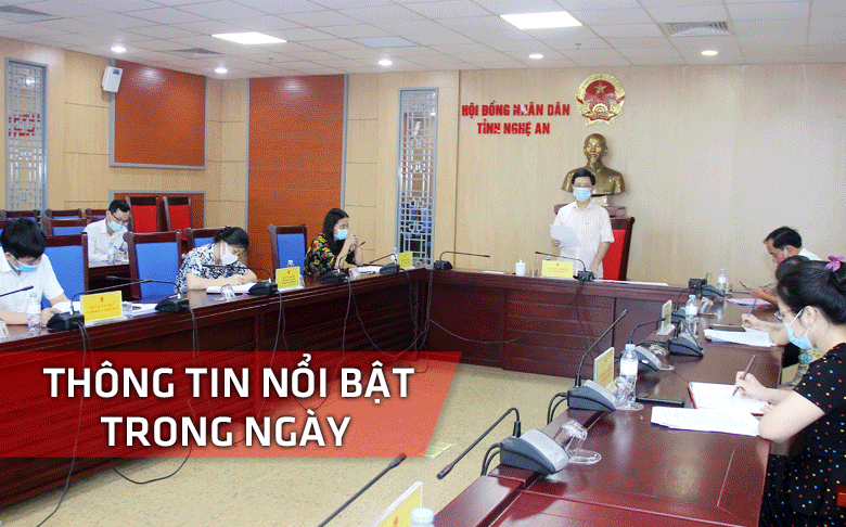 Nghệ An: Thông tin nổi bật ngày 23/6