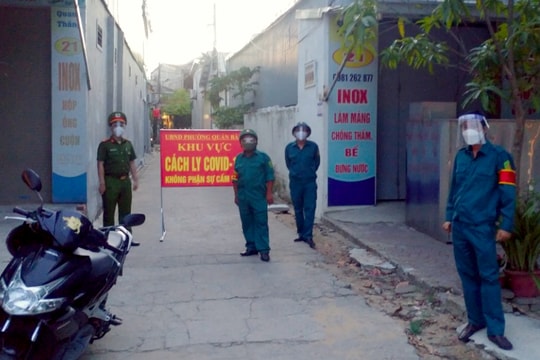 Phường Quán Bàu (TP.Vinh) mở rộng phạm vi phong tỏa sau khi liên tiếp xuất hiện ca nhiễm mới