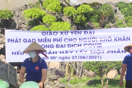 Nghệ An: Các cơ sở tôn giáo đồng hành phòng chống dịch Covid-19