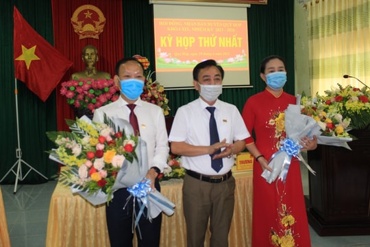 Bầu các chức danh HĐND, UBND huyện Quỳ Hợp nhiệm kỳ 2021-2026