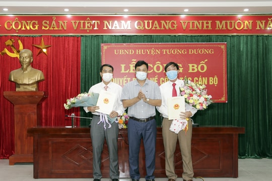 Bổ nhiệm tân Chánh Văn phòng HĐND-UBND huyện Tương Dương