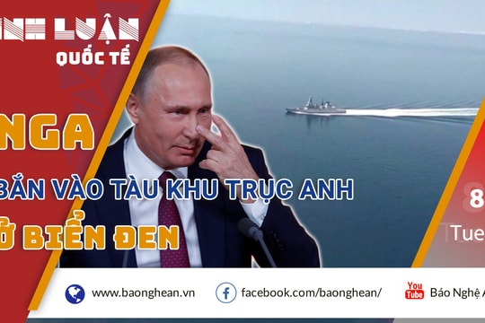 Nga bắn cảnh báo tàu khu trục Anh ở Biển Đen: Thông điệp đanh thép từ Moskva