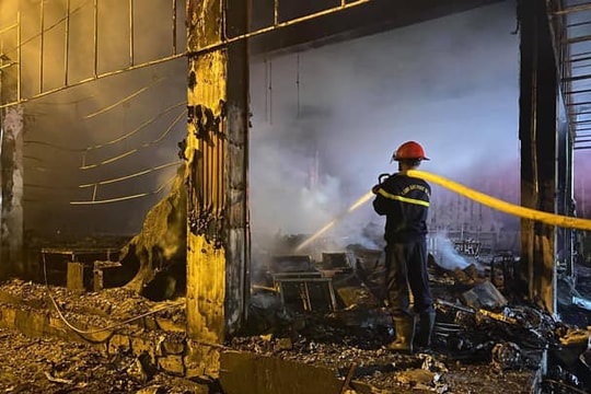 Cảnh báo nguy cơ cháy nổ tại nhà ở kết hợp kinh doanh