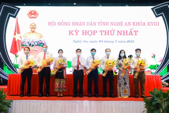 Bầu lãnh đạo các Ban HĐND tỉnh Nghệ An khóa XVIII 