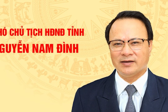 [Infographics]: Chân dung tân Phó Chủ tịch HĐND tỉnh Nghệ An Nguyễn Nam Đình