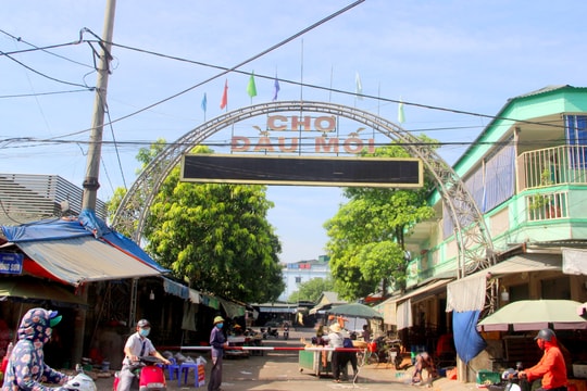 Chợ đầu mối Vinh vắng khách trong ngày mở cửa trở lại