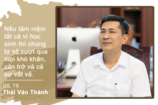 Giám đốc Sở GD-ĐT Nghệ An: 'Tâm niệm tất cả vì học sinh, chúng ta đã vượt cản trở do dịch Covid-19'