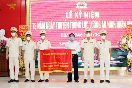 Nghệ An: Kỷ niệm 75 năm ngày truyền thống lực lượng An ninh nhân dân