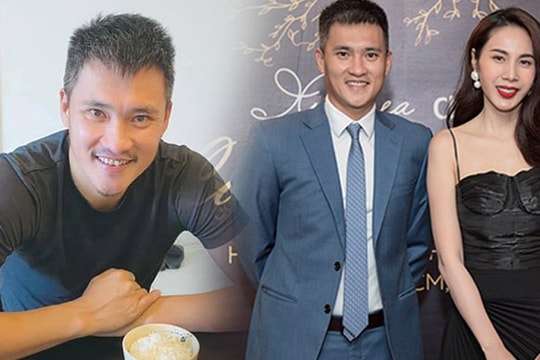 Công Vinh tung ảnh với mái tóc 'bạc phơ' ở tuổi U40