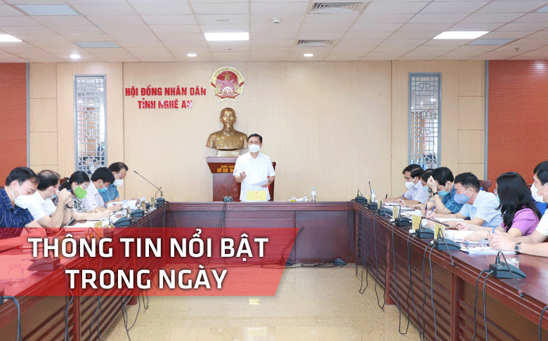 Nghệ An: Thông tin nổi bật ngày 14/7