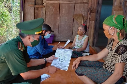 Bộ đội Biên phòng Nghệ An nâng cấp các biện pháp phòng, chống dịch