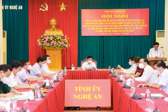 Nghệ An: Phát động giải thưởng sáng tác, quảng bá về chủ đề học tập, làm theo Bác