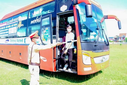 Nghệ An tạm dừng tuyến vận tải hành khách đi, đến 15 tỉnh, thành