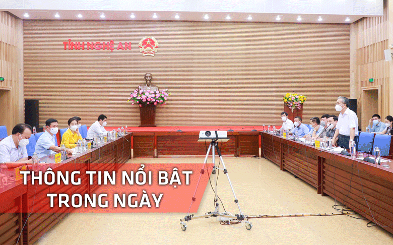 Nghệ An: Thông tin nổi bật ngày 16/7